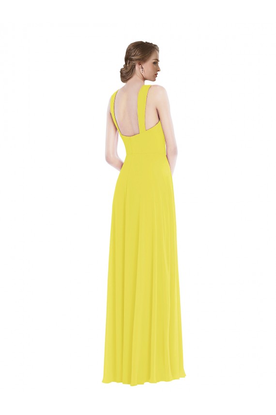 Wide Strap Sweetheart Maxi Bridesmaid Dress