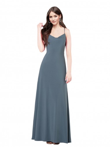 Purchase Classic Spandex Bridesmaid Dress / Prom Dress with Scoop Neckline